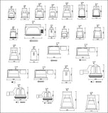 【 Downlight Blocks Collection】Downlight Autocad Blocks Collection - CAD Design | Download CAD Drawings | AutoCAD Blocks | AutoCAD Symbols | CAD Drawings | Architecture Details│Landscape Details | See more about AutoCAD, Cad Drawing and Architecture Details