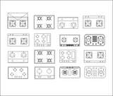 ★【Kitchen related items Autocad Blocks Collections】All kinds of Kitchen CAD Blocks - CAD Design | Download CAD Drawings | AutoCAD Blocks | AutoCAD Symbols | CAD Drawings | Architecture Details│Landscape Details | See more about AutoCAD, Cad Drawing and Architecture Details