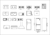 ★【Kitchen related items Autocad Blocks Collections】All kinds of Kitchen CAD Blocks - CAD Design | Download CAD Drawings | AutoCAD Blocks | AutoCAD Symbols | CAD Drawings | Architecture Details│Landscape Details | See more about AutoCAD, Cad Drawing and Architecture Details