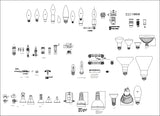 【 Lighting Hardware  Autocad Blocks】-All kinds of Lighting Hardware Autocad Blocks Collection - CAD Design | Download CAD Drawings | AutoCAD Blocks | AutoCAD Symbols | CAD Drawings | Architecture Details│Landscape Details | See more about AutoCAD, Cad Drawing and Architecture Details