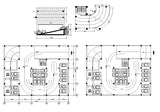 ★【Hotel, hotel lobby, Room design,Public facilities,Counter CAD Design Collection V.1】@Autocad Blocks,Drawings,CAD Details,Elevation - CAD Design | Download CAD Drawings | AutoCAD Blocks | AutoCAD Symbols | CAD Drawings | Architecture Details│Landscape Details | See more about AutoCAD, Cad Drawing and Architecture Details