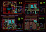 Multiplex Theatre Plan - CAD Design | Download CAD Drawings | AutoCAD Blocks | AutoCAD Symbols | CAD Drawings | Architecture Details│Landscape Details | See more about AutoCAD, Cad Drawing and Architecture Details