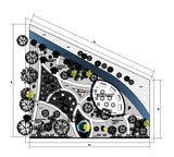 Club House Plan Drawings - CAD Design | Download CAD Drawings | AutoCAD Blocks | AutoCAD Symbols | CAD Drawings | Architecture Details│Landscape Details | See more about AutoCAD, Cad Drawing and Architecture Details