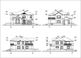 Villa Design CAD Drawings V8 - CAD Design | Download CAD Drawings | AutoCAD Blocks | AutoCAD Symbols | CAD Drawings | Architecture Details│Landscape Details | See more about AutoCAD, Cad Drawing and Architecture Details