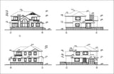 Villa Design CAD Drawings V3 - CAD Design | Download CAD Drawings | AutoCAD Blocks | AutoCAD Symbols | CAD Drawings | Architecture Details│Landscape Details | See more about AutoCAD, Cad Drawing and Architecture Details