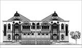 Villas architecture plan and design - CAD Design | Download CAD Drawings | AutoCAD Blocks | AutoCAD Symbols | CAD Drawings | Architecture Details│Landscape Details | See more about AutoCAD, Cad Drawing and Architecture Details