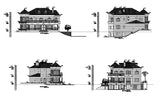 Modern Villa Project - CAD Design | Download CAD Drawings | AutoCAD Blocks | AutoCAD Symbols | CAD Drawings | Architecture Details│Landscape Details | See more about AutoCAD, Cad Drawing and Architecture Details
