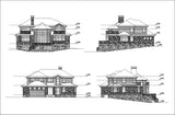 Villa Design CAD Drawings V18 - CAD Design | Download CAD Drawings | AutoCAD Blocks | AutoCAD Symbols | CAD Drawings | Architecture Details│Landscape Details | See more about AutoCAD, Cad Drawing and Architecture Details