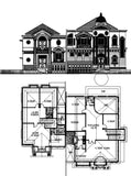 Villas architecture plan and design - CAD Design | Download CAD Drawings | AutoCAD Blocks | AutoCAD Symbols | CAD Drawings | Architecture Details│Landscape Details | See more about AutoCAD, Cad Drawing and Architecture Details