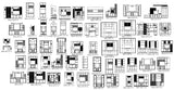 Furniture Design Blocks - CAD Design | Download CAD Drawings | AutoCAD Blocks | AutoCAD Symbols | CAD Drawings | Architecture Details│Landscape Details | See more about AutoCAD, Cad Drawing and Architecture Details