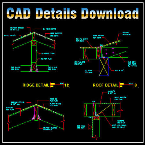 Construction Details 2 - CAD Design | Download CAD Drawings | AutoCAD Blocks | AutoCAD Symbols | CAD Drawings | Architecture Details│Landscape Details | See more about AutoCAD, Cad Drawing and Architecture Details