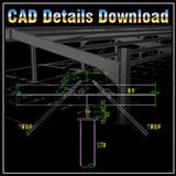 Steel Structure Details 1 - CAD Design | Download CAD Drawings | AutoCAD Blocks | AutoCAD Symbols | CAD Drawings | Architecture Details│Landscape Details | See more about AutoCAD, Cad Drawing and Architecture Details
