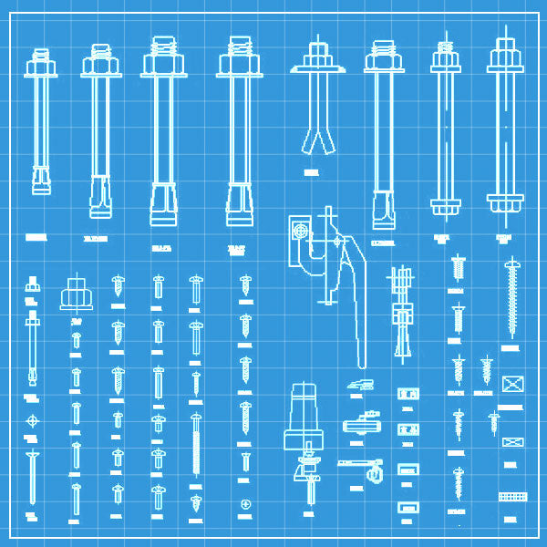 Hardware Blocks Bundle - CAD Design | Download CAD Drawings | AutoCAD Blocks | AutoCAD Symbols | CAD Drawings | Architecture Details│Landscape Details | See more about AutoCAD, Cad Drawing and Architecture Details