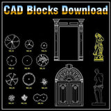 Landscape 2D Blocks - CAD Design | Download CAD Drawings | AutoCAD Blocks | AutoCAD Symbols | CAD Drawings | Architecture Details│Landscape Details | See more about AutoCAD, Cad Drawing and Architecture Details