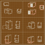 Cabinets Cad - CAD Design | Download CAD Drawings | AutoCAD Blocks | AutoCAD Symbols | CAD Drawings | Architecture Details│Landscape Details | See more about AutoCAD, Cad Drawing and Architecture Details