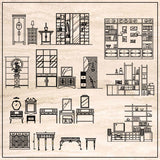 Furniture  Elevation design - CAD Design | Download CAD Drawings | AutoCAD Blocks | AutoCAD Symbols | CAD Drawings | Architecture Details│Landscape Details | See more about AutoCAD, Cad Drawing and Architecture Details