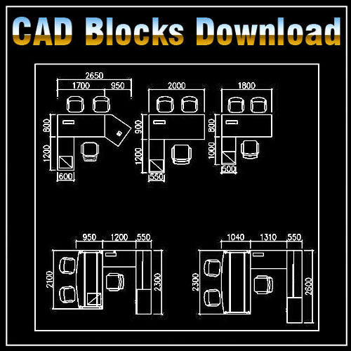 Free Office Blocks - CAD Design | Download CAD Drawings | AutoCAD Blocks | AutoCAD Symbols | CAD Drawings | Architecture Details│Landscape Details | See more about AutoCAD, Cad Drawing and Architecture Details