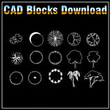 Free Tree Blocks Download - CAD Design | Download CAD Drawings | AutoCAD Blocks | AutoCAD Symbols | CAD Drawings | Architecture Details│Landscape Details | See more about AutoCAD, Cad Drawing and Architecture Details