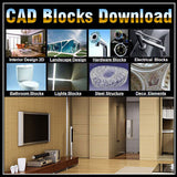 Autocad Mixed Blocks - CAD Design | Download CAD Drawings | AutoCAD Blocks | AutoCAD Symbols | CAD Drawings | Architecture Details│Landscape Details | See more about AutoCAD, Cad Drawing and Architecture Details