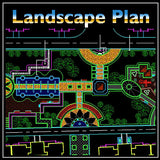 Residential Landscape Design 9 - CAD Design | Download CAD Drawings | AutoCAD Blocks | AutoCAD Symbols | CAD Drawings | Architecture Details│Landscape Details | See more about AutoCAD, Cad Drawing and Architecture Details