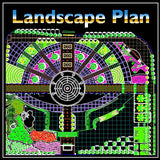 Residential Landscape Design 18 - CAD Design | Download CAD Drawings | AutoCAD Blocks | AutoCAD Symbols | CAD Drawings | Architecture Details│Landscape Details | See more about AutoCAD, Cad Drawing and Architecture Details