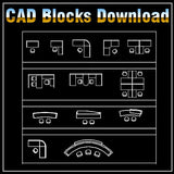 Free Office Table Blocks - CAD Design | Download CAD Drawings | AutoCAD Blocks | AutoCAD Symbols | CAD Drawings | Architecture Details│Landscape Details | See more about AutoCAD, Cad Drawing and Architecture Details