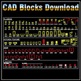 Free Interior Design Blocks - CAD Design | Download CAD Drawings | AutoCAD Blocks | AutoCAD Symbols | CAD Drawings | Architecture Details│Landscape Details | See more about AutoCAD, Cad Drawing and Architecture Details