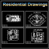 Residential Construction Drawings Bundle - CAD Design | Download CAD Drawings | AutoCAD Blocks | AutoCAD Symbols | CAD Drawings | Architecture Details│Landscape Details | See more about AutoCAD, Cad Drawing and Architecture Details
