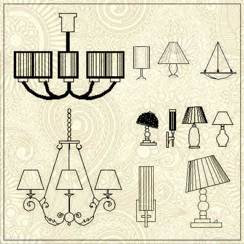 Free Lamp Blocks Download - CAD Design | Download CAD Drawings | AutoCAD Blocks | AutoCAD Symbols | CAD Drawings | Architecture Details│Landscape Details | See more about AutoCAD, Cad Drawing and Architecture Details