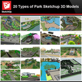 💎【Sketchup Architecture 3D Projects】20 Types of Park Landscape Sketchup Model V1 - CAD Design | Download CAD Drawings | AutoCAD Blocks | AutoCAD Symbols | CAD Drawings | Architecture Details│Landscape Details | See more about AutoCAD, Cad Drawing and Architecture Details
