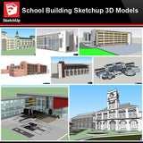💎【Sketchup Architecture 3D Projects】School Sketchup Model V9 - CAD Design | Download CAD Drawings | AutoCAD Blocks | AutoCAD Symbols | CAD Drawings | Architecture Details│Landscape Details | See more about AutoCAD, Cad Drawing and Architecture Details