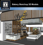 【Sketchup 3D Models】Bakery Design Sketchup 3D Models - CAD Design | Download CAD Drawings | AutoCAD Blocks | AutoCAD Symbols | CAD Drawings | Architecture Details│Landscape Details | See more about AutoCAD, Cad Drawing and Architecture Details