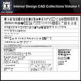 ★【Interior Design Autocad Blocks Collections V.1】All kinds of CAD Blocks Bundle - CAD Design | Download CAD Drawings | AutoCAD Blocks | AutoCAD Symbols | CAD Drawings | Architecture Details│Landscape Details | See more about AutoCAD, Cad Drawing and Architecture Details