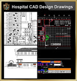 ★【Hospital design,Treatment room CAD Design Drawings V.6】@Medical equipment, ward equipment-Autocad Blocks,Drawings,CAD Details,Elevation - CAD Design | Download CAD Drawings | AutoCAD Blocks | AutoCAD Symbols | CAD Drawings | Architecture Details│Landscape Details | See more about AutoCAD, Cad Drawing and Architecture Details