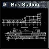 Bus Station Cad Drawings - CAD Design | Download CAD Drawings | AutoCAD Blocks | AutoCAD Symbols | CAD Drawings | Architecture Details│Landscape Details | See more about AutoCAD, Cad Drawing and Architecture Details