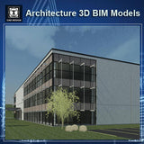 Office Building- BIM 3D Models - CAD Design | Download CAD Drawings | AutoCAD Blocks | AutoCAD Symbols | CAD Drawings | Architecture Details│Landscape Details | See more about AutoCAD, Cad Drawing and Architecture Details