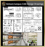 ★【School, University, College,Campus CAD Design Project V.6】@Autocad Blocks,Drawings,CAD Details,Elevation - CAD Design | Download CAD Drawings | AutoCAD Blocks | AutoCAD Symbols | CAD Drawings | Architecture Details│Landscape Details | See more about AutoCAD, Cad Drawing and Architecture Details