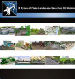 【Sketchup 3D Models】15 Types of Plaza Landscape Sketchup 3D Models  V.1 - CAD Design | Download CAD Drawings | AutoCAD Blocks | AutoCAD Symbols | CAD Drawings | Architecture Details│Landscape Details | See more about AutoCAD, Cad Drawing and Architecture Details