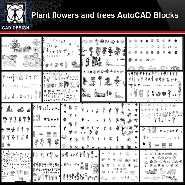 ★【Plants,flowers,tree Autocad Blocks Collections】All kinds of Plants CAD Blocks - CAD Design | Download CAD Drawings | AutoCAD Blocks | AutoCAD Symbols | CAD Drawings | Architecture Details│Landscape Details | See more about AutoCAD, Cad Drawing and Architecture Details