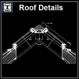 Free Roof Details 3 - CAD Design | Download CAD Drawings | AutoCAD Blocks | AutoCAD Symbols | CAD Drawings | Architecture Details│Landscape Details | See more about AutoCAD, Cad Drawing and Architecture Details