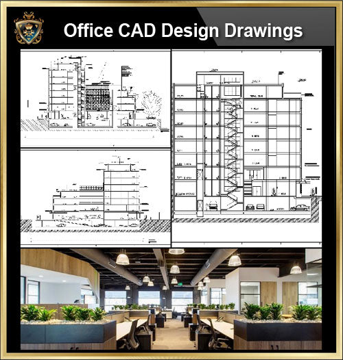 ★【Office, Commercial building, mixed business building CAD Design Project V.9】@Autocad Blocks,Drawings,CAD Details,Elevation - CAD Design | Download CAD Drawings | AutoCAD Blocks | AutoCAD Symbols | CAD Drawings | Architecture Details│Landscape Details | See more about AutoCAD, Cad Drawing and Architecture Details