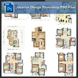 15 Types of Interior Design Layouts Photoshop PSD Template V.1 - CAD Design | Download CAD Drawings | AutoCAD Blocks | AutoCAD Symbols | CAD Drawings | Architecture Details│Landscape Details | See more about AutoCAD, Cad Drawing and Architecture Details