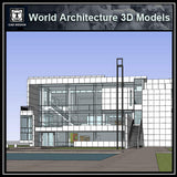 Sketchup 3D Architecture models- Rachofsky House(Richard Meier) - CAD Design | Download CAD Drawings | AutoCAD Blocks | AutoCAD Symbols | CAD Drawings | Architecture Details│Landscape Details | See more about AutoCAD, Cad Drawing and Architecture Details