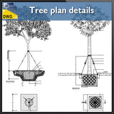 Tree plan details - CAD Design | Download CAD Drawings | AutoCAD Blocks | AutoCAD Symbols | CAD Drawings | Architecture Details│Landscape Details | See more about AutoCAD, Cad Drawing and Architecture Details