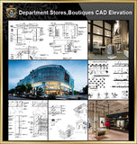 ★【Shopping Centers, Department Stores,Boutiques CAD Design,Blocks,Details Elevation Collection】@Boutiques, clothing stores, women's wear, men's wear, store design-Autocad Blocks,Drawings,CAD Details,Elevation - CAD Design | Download CAD Drawings | AutoCAD Blocks | AutoCAD Symbols | CAD Drawings | Architecture Details│Landscape Details | See more about AutoCAD, Cad Drawing and Architecture Details