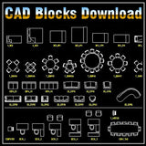 Interior Design 2D Blocks - CAD Design | Download CAD Drawings | AutoCAD Blocks | AutoCAD Symbols | CAD Drawings | Architecture Details│Landscape Details | See more about AutoCAD, Cad Drawing and Architecture Details
