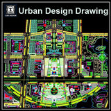 Urban City Design 4 - CAD Design | Download CAD Drawings | AutoCAD Blocks | AutoCAD Symbols | CAD Drawings | Architecture Details│Landscape Details | See more about AutoCAD, Cad Drawing and Architecture Details