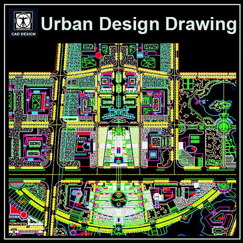 Urban City Design 4 - CAD Design | Download CAD Drawings | AutoCAD Blocks | AutoCAD Symbols | CAD Drawings | Architecture Details│Landscape Details | See more about AutoCAD, Cad Drawing and Architecture Details