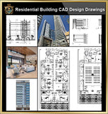 ★【Residential Building CAD Design Collection V.1】Layout,Lobby,Room design,Public facilities,Counter@Autocad Blocks,Drawings,CAD Details,Elevation - CAD Design | Download CAD Drawings | AutoCAD Blocks | AutoCAD Symbols | CAD Drawings | Architecture Details│Landscape Details | See more about AutoCAD, Cad Drawing and Architecture Details