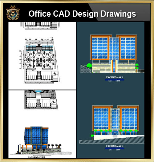 ★【Office, Commercial building, mixed business building CAD Design Project V.4】@Autocad Blocks,Drawings,CAD Details,Elevation - CAD Design | Download CAD Drawings | AutoCAD Blocks | AutoCAD Symbols | CAD Drawings | Architecture Details│Landscape Details | See more about AutoCAD, Cad Drawing and Architecture Details